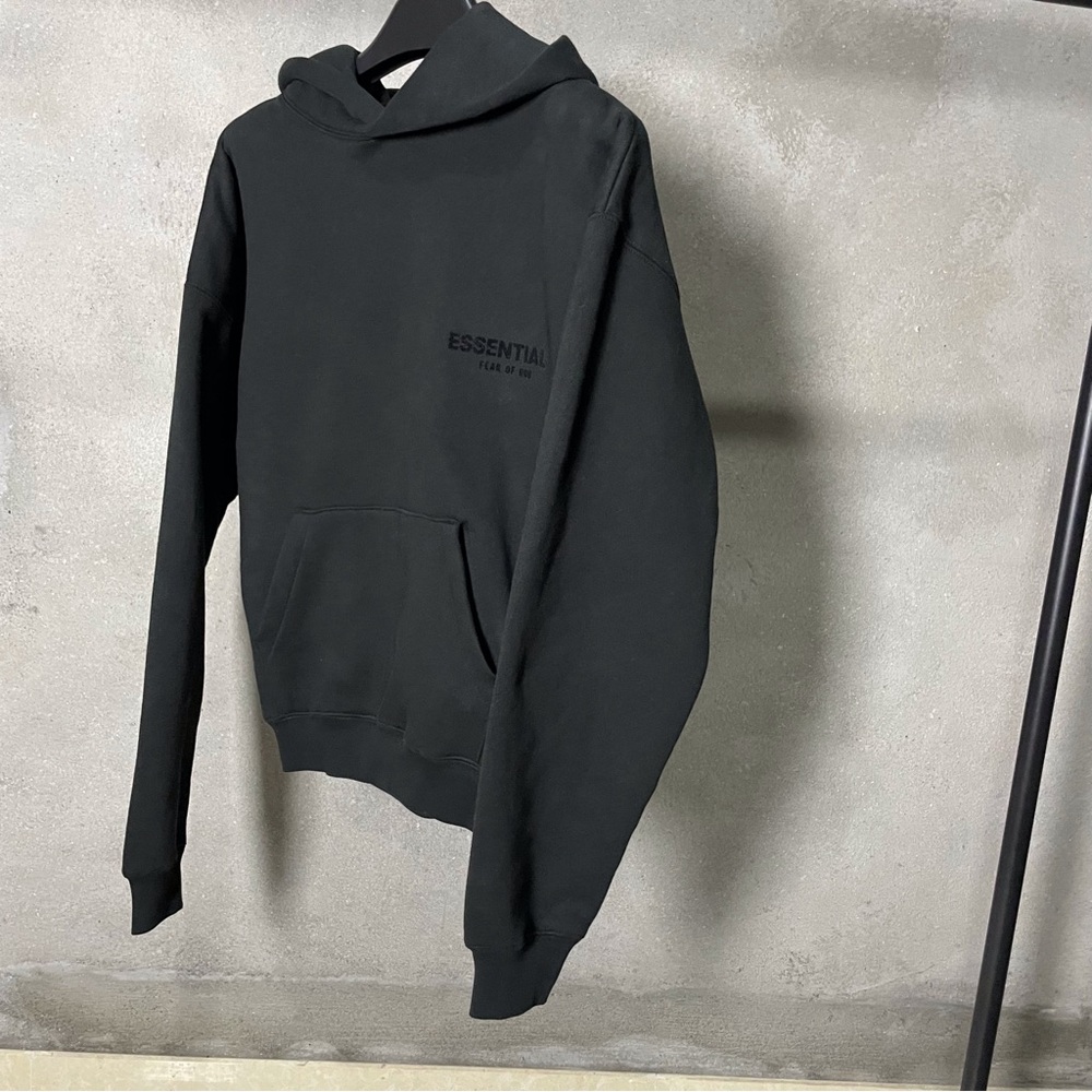 Black Crewneck Sweater Essential Design